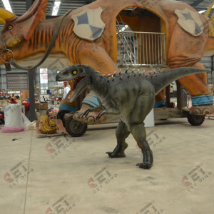 Costume da <span class=keywords><strong>Dinosauro</strong></span> Elettrico Animatronico con Occhi Rossi per Parchi a Tema Jurassic - Product Image 3