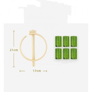 No Bend Pet <span class=keywords><strong>Waste</strong></span> Scooper Colector de caca de perro al aire libre con mango largo para una fácil limpieza Suministros para mascotas - Product Image 6