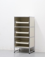 Nouveauté : Meuble de rangement modulaire moderne en acier inoxydable, armoire murale flottante, unité TV pour chambre à coucher, qualité supérieure