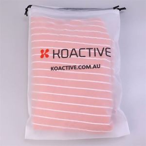 Hot Professional clear Frosted Biodegradable <b>Small</b> <b>Drawstring</b> <b>Bag</b> Custom Printed <b>Drawstring</b> <b>Bag</b> - Product Image 2