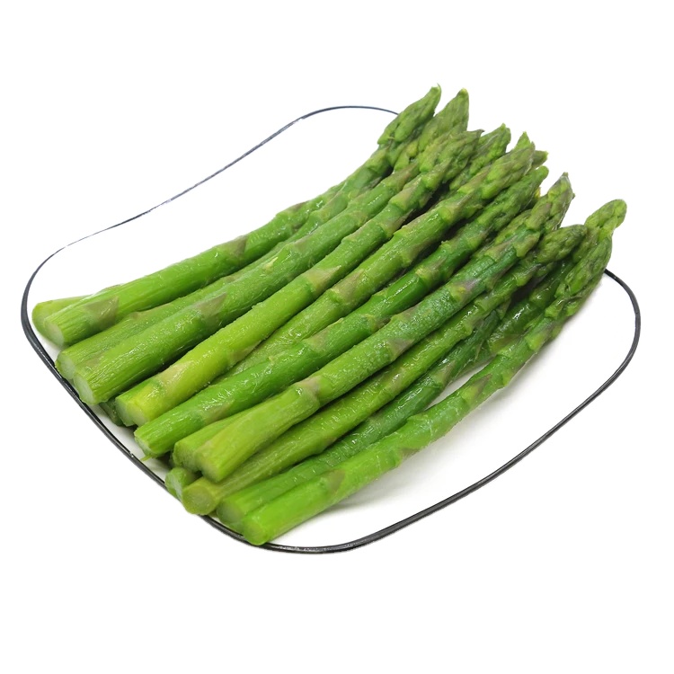 High Quality IQF Green Asparagus Shoots Factory Price Frozen Vegetables in Bulk for Wholesale and Retail