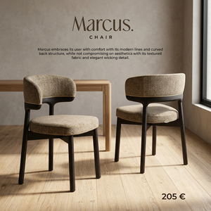 Silla de Comedor Moderna y Duradera Tapizada en Poliéster Bouclé con Patas de Madera Maciza para Sala de Estar, Apartamento u Hotel - Product Image 2