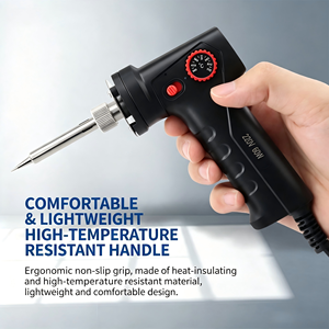 Kit de Soldadura de 60W con Temperatura Ajustable, Enchufe Europeo, 5 Puntas, Soporte y Calentamiento Interno - Product Image 3