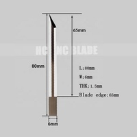 Lame oscillante à double tranchant en carbure de tungstène LIHENGCHI pour machines-outils CNC, lame de coupe résistante à l'usure