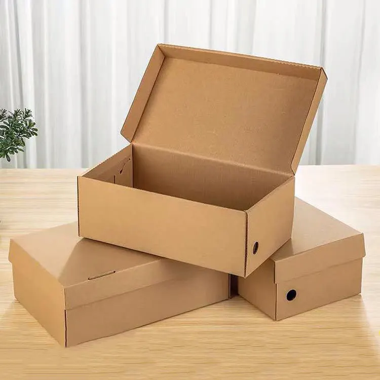 Cajas de cartón planas para zapatos, fabricante de cajas baratas