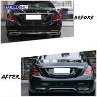 HAILED Kits de carrosserie de vente chaude pour Mercedes Benz W222 mise à niveau vers S63 AMG 2022 vers S65 AMG vers S450 pare-chocs de voiture pour W222