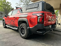 2022 2023 2024 2025 2026 Chevrolet Silverado EV Camper-Aufsatz Hardtop-Ladeflächenabdeckung für Pickup-Trucks mit Aluminiumlegierungs-Überdachung