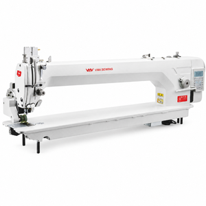 Máquina de Coser de Alta Velocidad VMA con Accionamiento Directo y Brazo Largo, Longitud de Operación de 85 cm para Prendas de Vestir - Product Image 1
