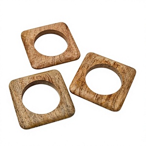 Brazalete de Madera Hecho a Mano, Pulsera de Madera Natural, Joyería Étnica Tradicional para Mujer, Accesorios de Moda Hechos a Mano, Regalo - Product Image 2