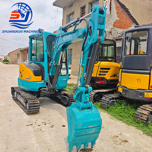 Excavadora Usada de Bajo Consumo Energético, Precio de Fábrica, Mini Excavadora Kubota U20 de 2 Toneladas, Excavadora de Orugas con Retroexcavadora, Barata en Venta - Product Image 4