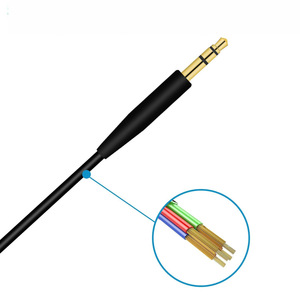 Pour <span class=keywords><strong>Bose</strong></span> Calme Confort 25 <span class=keywords><strong>QC25</strong></span> QC35 SoundTrue OE2 OE2i AE2 AE2i Casque 2.5mm à 3.5mm 3.93ft/1.2M Câble Audio - Product Image 4