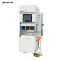 MIHARTING Mini plieuse de tôles électrique à barre de torsion servo CNC entièrement automatique, moteur 5,5 kW, table de travail 600 mm, stable