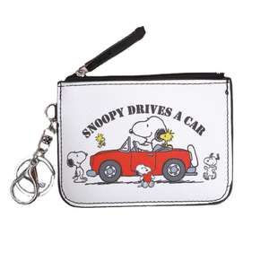 Cartera de Cuero de Alta Calidad con Diseño de <span class=keywords><strong>Snoopy</strong></span>, Monedero Impermeable y Duradero con Llavero para Uso Diario - Product Image 5