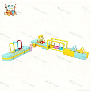 Centro <span class=keywords><strong>de</strong></span> <span class=keywords><strong>juegos</strong></span> suaves para niños Área <span class=keywords><strong>de</strong></span> <span class=keywords><strong>juegos</strong></span> suaves Pastel Kids Indoor Playground Equipment Comercial Pastel Soft Play Ball Pit - Product Image 3