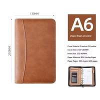 Carnet de notes multifonctionnel A6 A5 B5 pour gestionnaire d'entreprise, journal de voyage, classeur à feuilles mobiles, couverture rigide