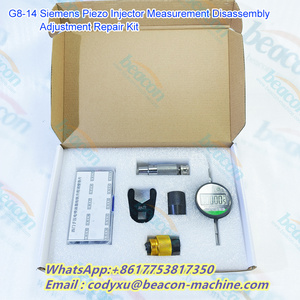 Probador de inyector <span class=keywords><strong>Common</strong></span> <span class=keywords><strong>Rail</strong></span>, herramienta de desmontaje de medición de inyección piezoeléctrica, Kit de reparación, cuña de ajuste de elevación de armadura - Product Image 2