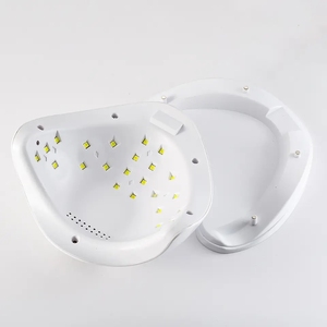 <span class=keywords><strong>Lampe</strong></span> à ongles <span class=keywords><strong>LED</strong></span> UV professionnelle OEM 48W à double puissance, sans douleur, à brancher, pour séchage rapide du vernis – Vente en gros directe usine - Product Image 5