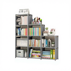 Estanterías Multiusos de Piso a <span class=keywords><strong>Techo</strong></span>, Estantes de Almacenamiento para Escritorio y Combinación Libre de Librerías - Product Image 4