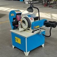 Machine de polissage de cercles extérieurs de tuyaux ronds à grande vitesse, polisseuse de tubes en acier inoxydable pour finition miroir