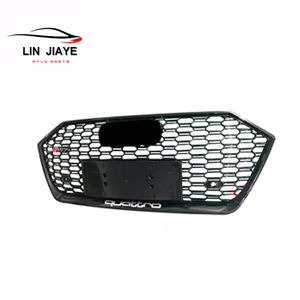 Pièces de rechange automobiles Grille pour <span class=keywords><strong>audi</strong></span> <span class=keywords><strong>A7</strong></span> S7 Mise à niveau RS7 2019 Grille avant Mesh Design ABS Matériel pour voiture Pièces modifiées Grille RS7 - Product Image 3