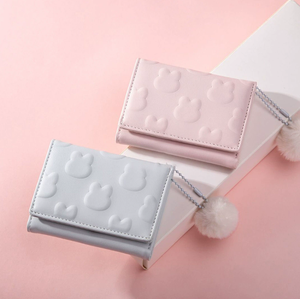 2026 New Korean Version <b>Small</b> Rabbit Coin <b>Purse</b> for Women Popular Foreign Trade Item Fresh Sweet High Aesthetic Value - Product Image 2