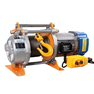 factory outlet Customized Multi function Fast Speed 2 Ton Electric Wire Rope Hoist For Sale