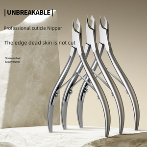 Pince à cuticules D07 en acier inoxydable, coupe-ongles professionnel pour salon de manucure et pédicure, outil de coupe des peaux mortes, vente en gros - Product Image 2