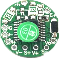 Led Lcd Pcb 5 Digital 4-20ma Transmetteur de pression pour circuits intégrés