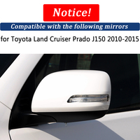 Kit de rétroviseurs latéraux pliables pour Toyota Land Cruiser Prado J150 2010-2015, moteur de rétroviseur pliable, moteur électrique