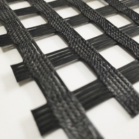 Geogrids de Alta Calidad Dawnview - Refuerzo para Caminos y Muros de Contención, Geogrid de Poliéster de 120-120KN para Estabilización de Cimentaciones