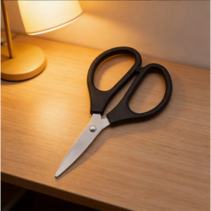 Office Scissors Stainless Steel Straight Head 18Cm Home Use Multipurpose Cutting Tool - Product Image 2