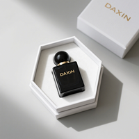 Flacon de parfum en verre carré de luxe, nouveau design, logo personnalisé, vide, 75 ml, 100 ml, 120 ml, flacon de parfum pour emballage personnalisé
