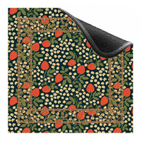 Tapis de Mahjong Cottagecore Fraise 31,5 pouces, imprimé floral, antidérapant, idéal pour les soirées de jeux décontractées – Meilleures ventes