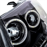 Phare à LED pour TOYOTA Hilux Vigo 2011 2012 2013 2014 Angel Eyes Projecteur à LED pour feux de route et clignotants