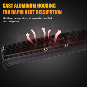 Barras de luz LED de aluminio IP67 de alta calidad Luces antiniebla de techo universales a un precio razonable en nuevas condiciones - Product Image 6