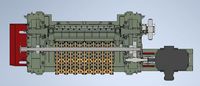 Composants de roulement de moteur de boîte de vitesses pour machines métallurgiques, cisaille à manivelle volante pour ligne de laminage à froid