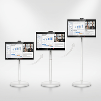 Outdoor Patio Entertainment TV 24/27/32 Inch Portable Smart Touch Screen Monitor Movable Stand Battery Display LCD Kiosk