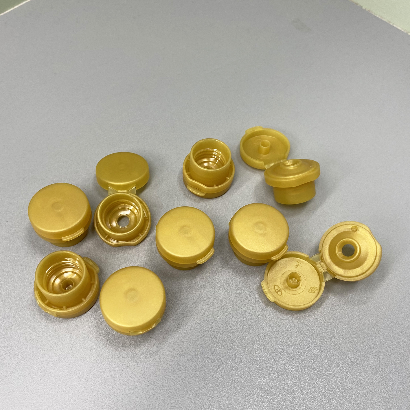 15 MM Matte Surface Plastic Cover Cosmetic Package Bottle Caps T-shape Hand Lotion Flip Top Caps 15/415 Flip Caps