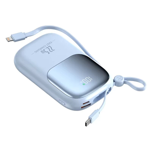 2025 Portable 10000mAh <span class=keywords><strong>poche</strong></span> batterie externe 20W <span class=keywords><strong>sortie</strong></span> USB-C 22.5W charge rapide LED affichage coloré haute capacité 3A japon - Product Image 6