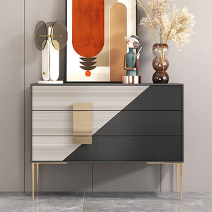 Buffet multifonctionnel en bois massif pour la <span class=keywords><strong>maison</strong></span> italienne moderne et simple Armoire de salon avec blocage des couleurs Armoire à chaussures - Product Image 5