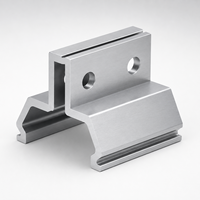 Pince de fixation de toit métallique réglable en aluminium AL6005-T5, surface anodisée, résistance au vent 40 m/s, résistance à la neige 70 kg/m² pour panneaux solaires
