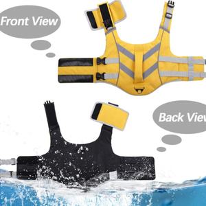 เสื้อชูชีพสำหรับสัตว์เลี้ยงคุณภาพพรีเมียม ขายดี ทนทาน พร้อมวัสดุโฟม EPE ที่มีแรงลอยตัวสูง เหมาะสำหรับสุนัขว่ายน้ำ - Product Image 3
