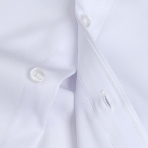 <span class=keywords><strong>Camicia</strong></span> da Uomo Nuova Collezione Business Casual Tinta Unita Senza Stiratura Stile Elasticizzato per Collettiere - Product Image 4