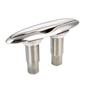 6-Inch Double-Layer Stainless Steel Drawbar Bollard <b>Marine</b> <b>Hardware</b> for Yachts and Fishing Boats Includes Boat Cleats - Product Image 1