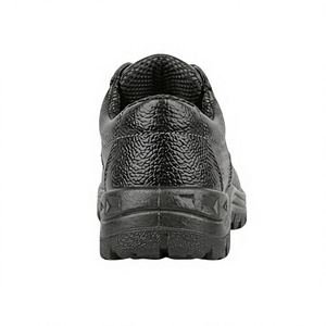 Steel Toe Leather Safety Shoes Industrial <b>Work</b> <b>Boots</b> Anti-static Low Cut Men's All Seasons Heavy Duty Factory Construction - Product Image 3