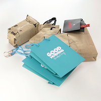Sac de shopping écologique personnalisé avec logo, en papier blanc, pour vêtements, parfums, chaussures, avec poignée en corde
