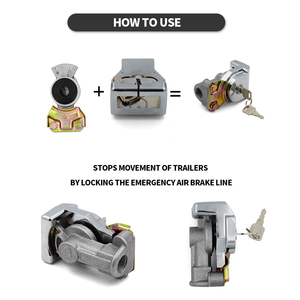 เบรคอากาศอลูมิเนียมอัลลอยด์ทนทานสำหรับรถพ่วงรถแทรกเตอร์ - Product Image 6