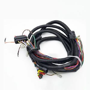 Arnés de cableado LED al por mayor 2 en 1 con interruptor para faros de motocicleta, coche, camión, luces intermitentes, arnés de cableado personalizado - Product Image 1