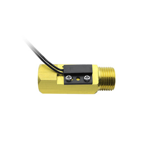 Interruptor de Flujo de Latón de 4 Puntos Saishenger con Control de Paleta, Rosca Externa, Equipo de Tratamiento de Agua, Válvula de Flujo para Calentador de Agua - Product Image 1