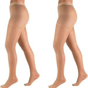 Collants de compression personnalisés grande taille à compression graduée 20-30 mmHg, à bout fermé, anti-varices, pour la phlébite veineuse profonde (DVT), l'œdème et la <span class=keywords><strong>grossesse</strong></span>, pour femmes - Product Image 1